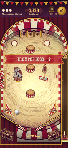 Ringflip: Circus Pinball screenshot 1