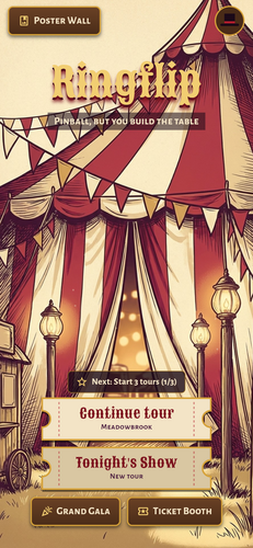 Ringflip: Circus Pinball screenshot 4