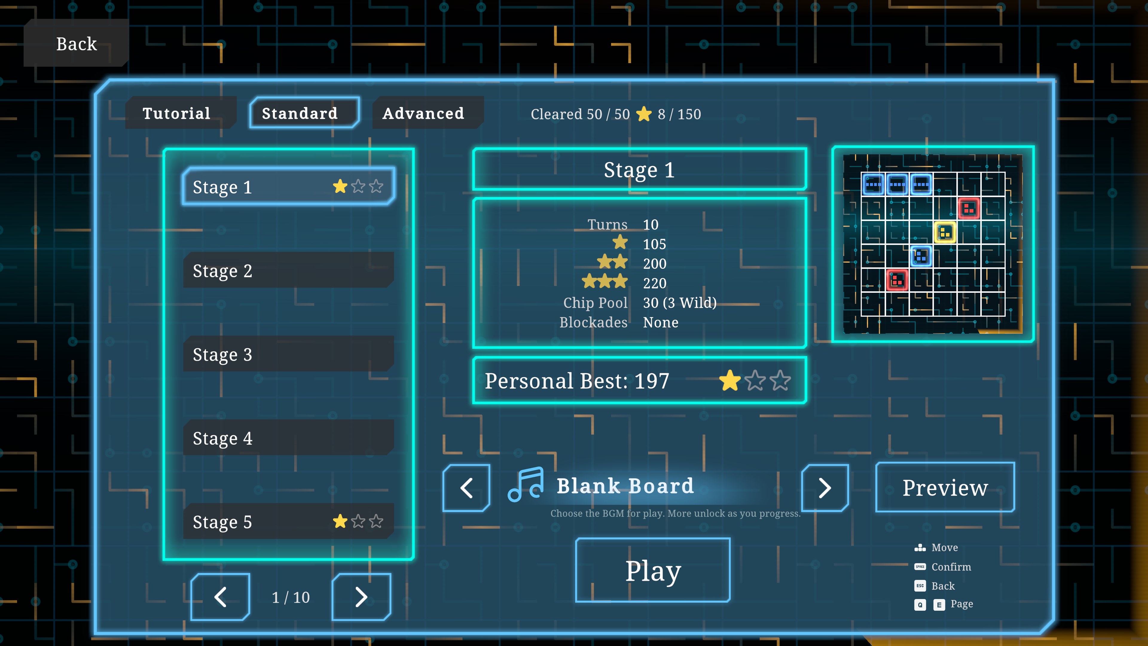 Screenshot 2 for Eternal Circuit Board - Demo
