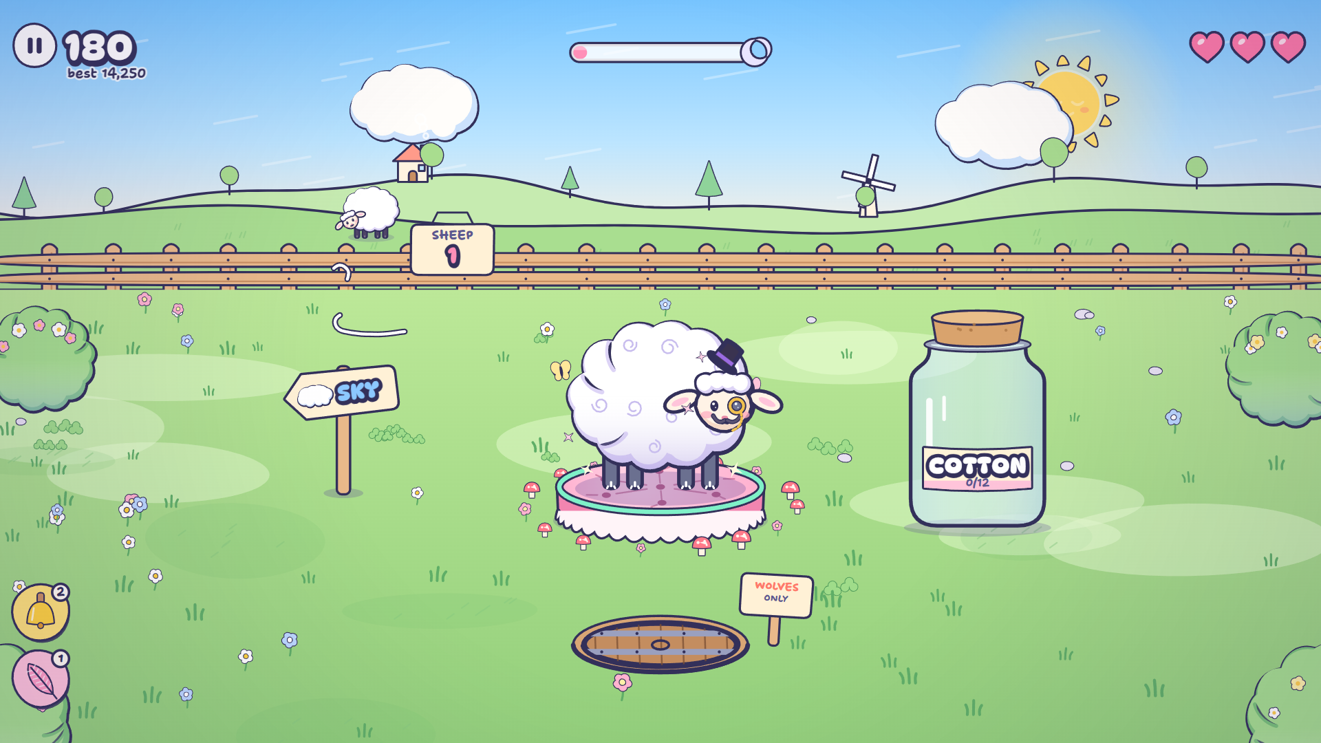 Screenshot 3 for Sheep, Clouds and Cotton Balls