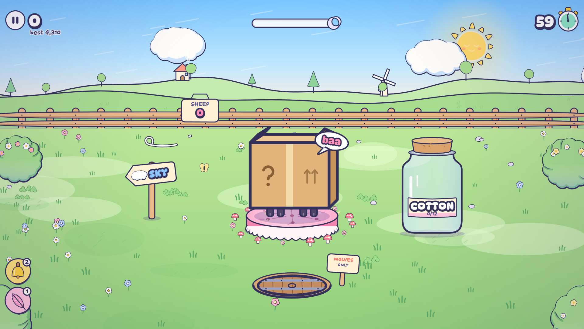 Screenshot 5 for Sheep, Clouds and Cotton Balls