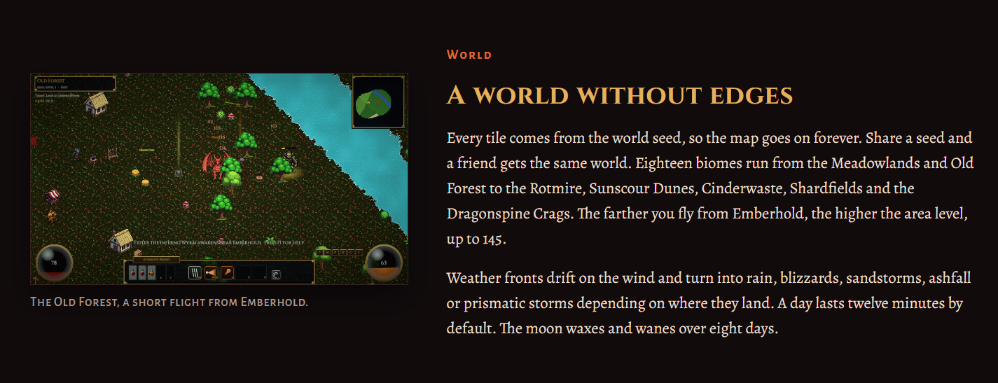 Screenshot of Wyrmfall