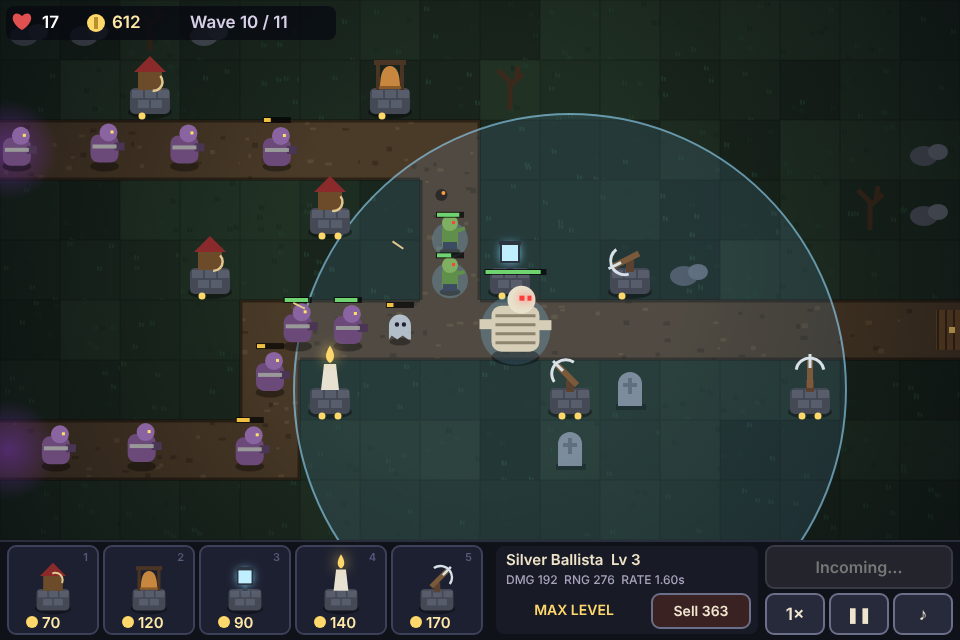 Boss fight against the Bone Colossus