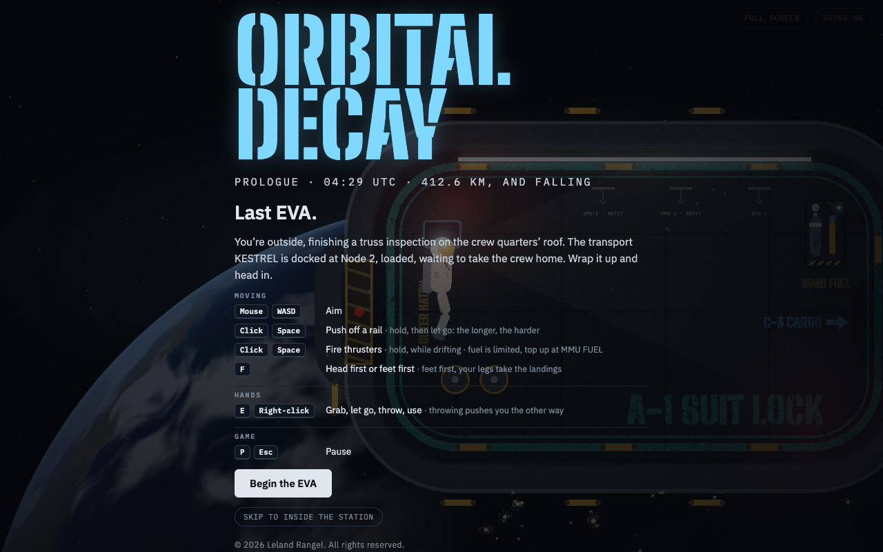 Orbital Decay