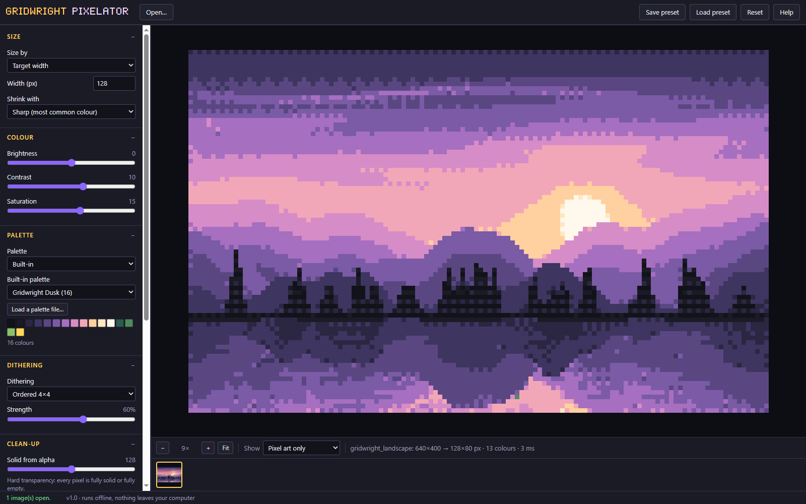 Pixelator pixel art preview 2
