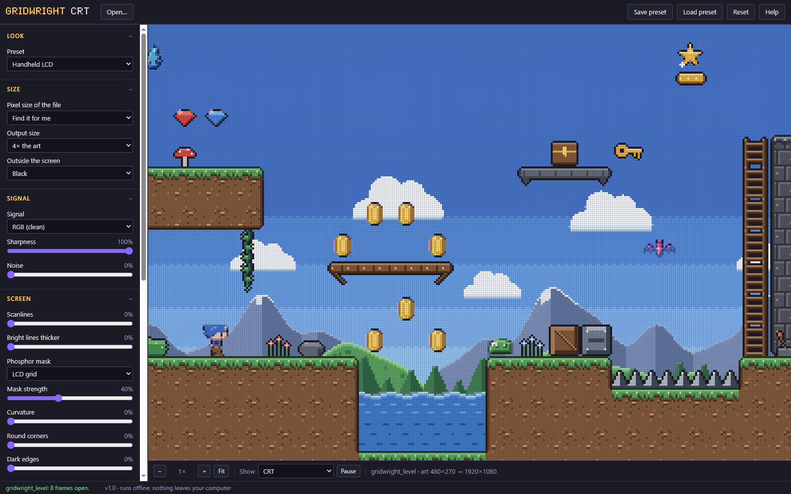CRT pixel art preview 3