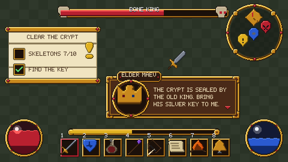 Fantasy RPG UI pixel art preview 3