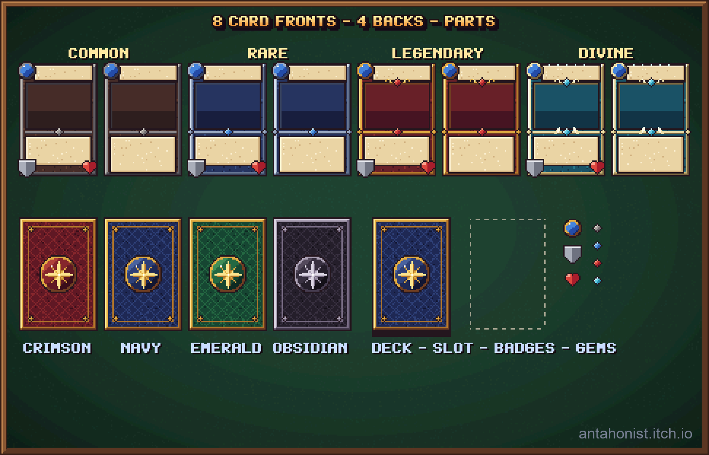Animated Card UI is live - Animated Card UI - Pixel Art (Flip, Reveal ...