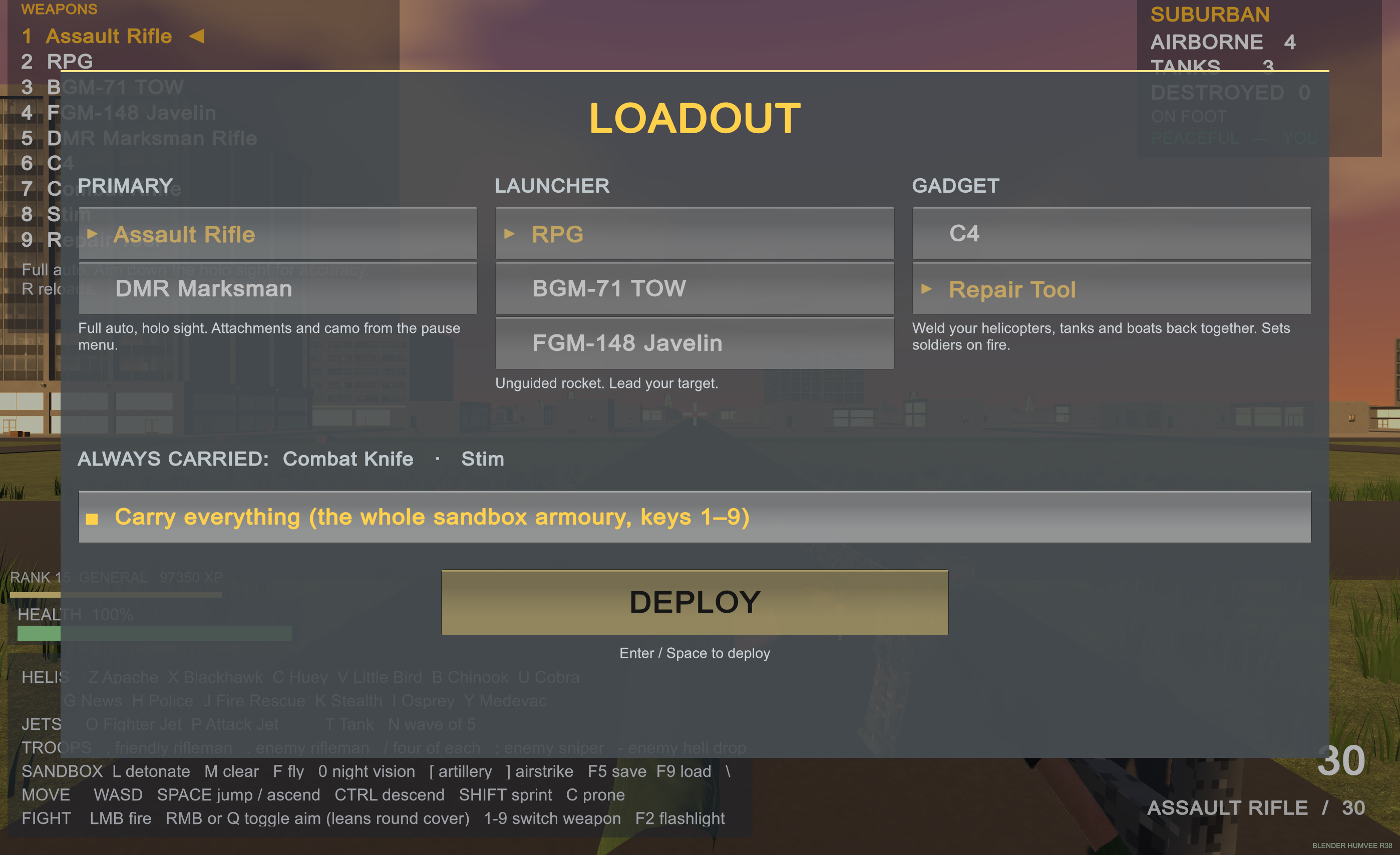 HeliSandbox War Simulator by WarSandboxStudio