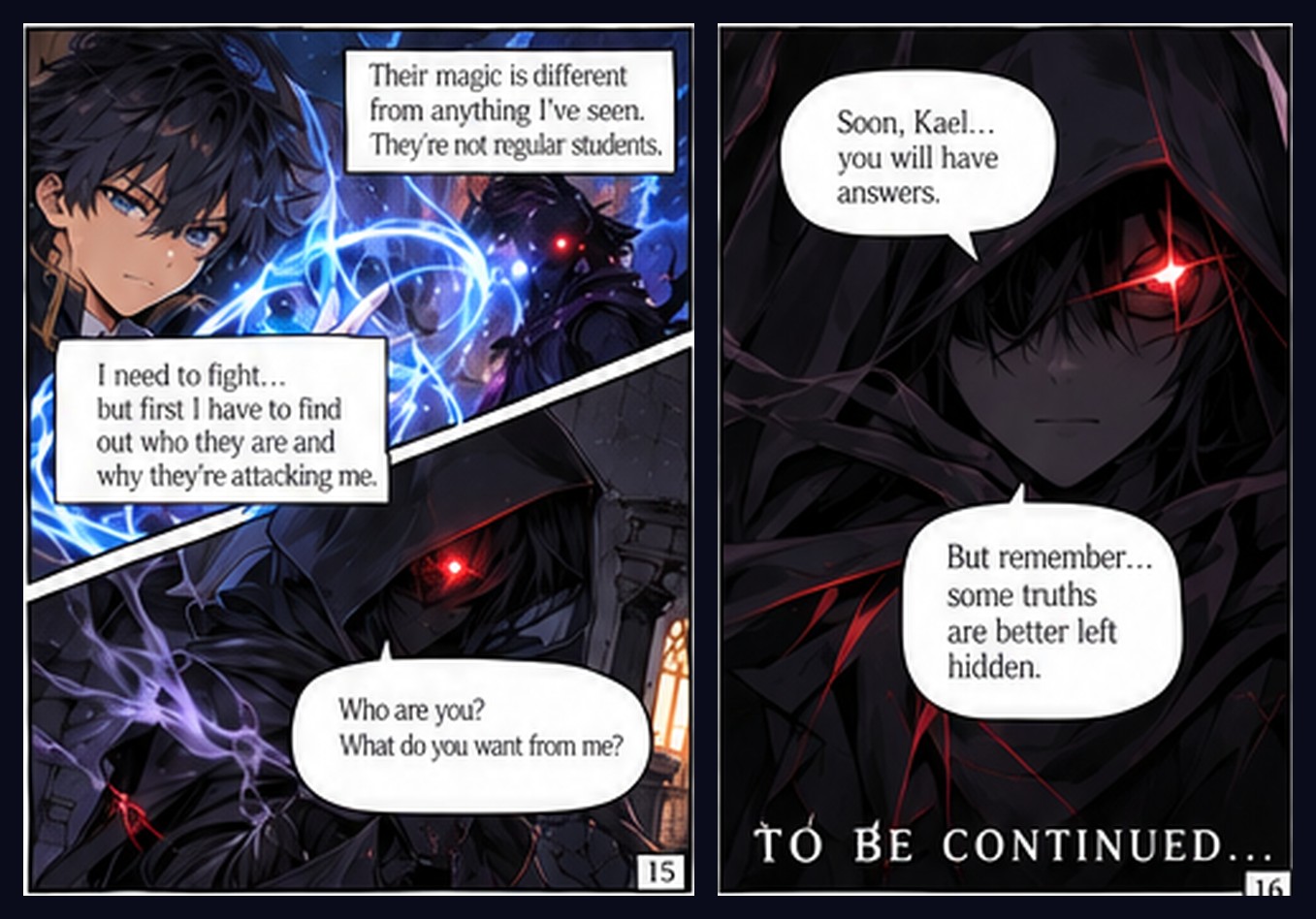 arcane-school-comic screenshot