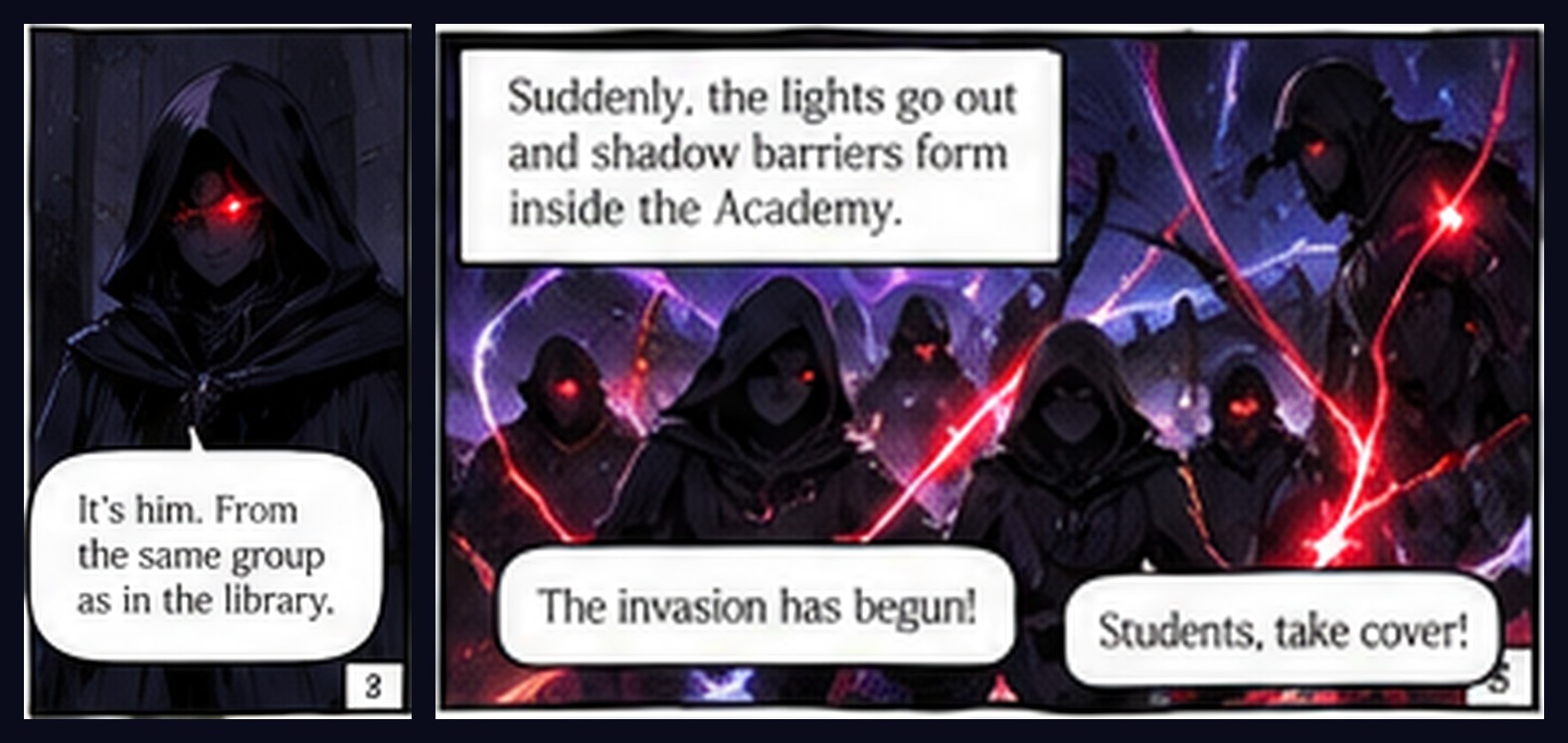 arcane-school-comic screenshot