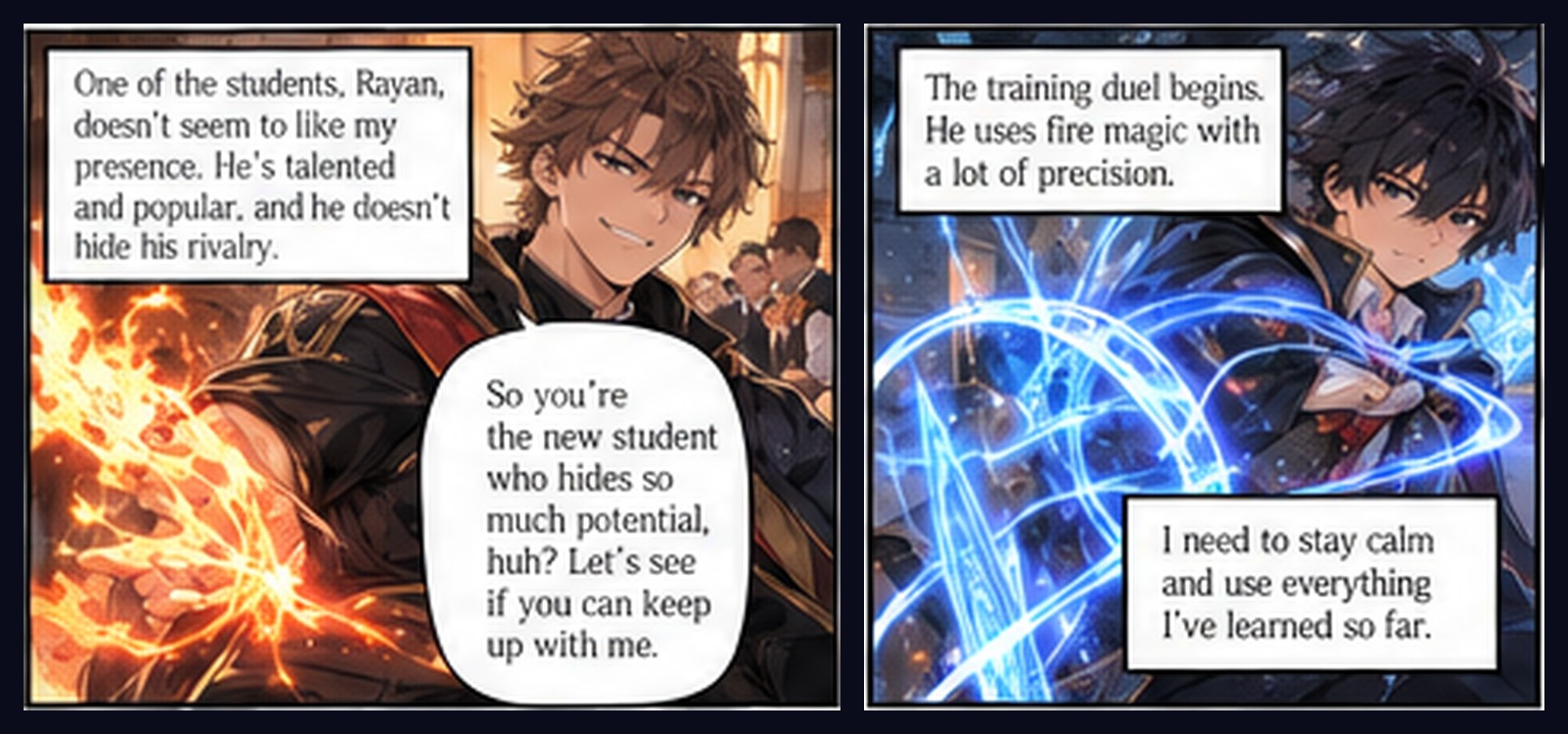 arcane-school-comic screenshot