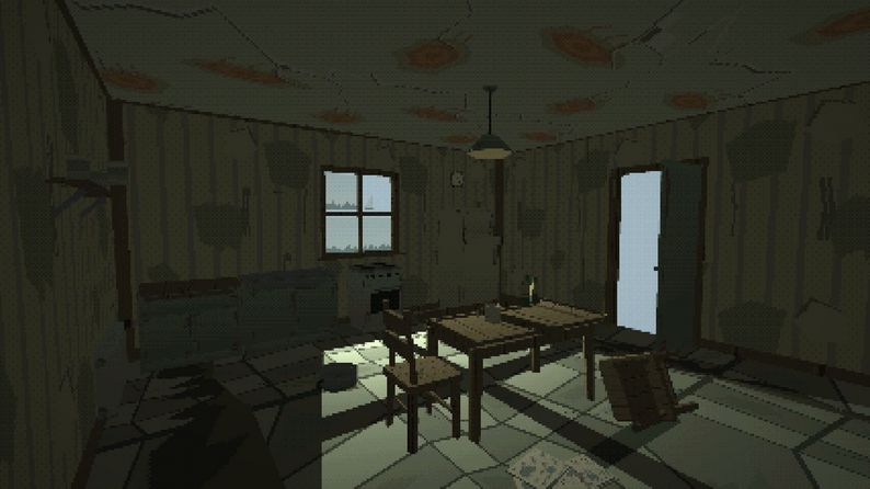 Ps1 Mouse Texture Dusk House PSX — Free Kitchen by GameDevDeck
