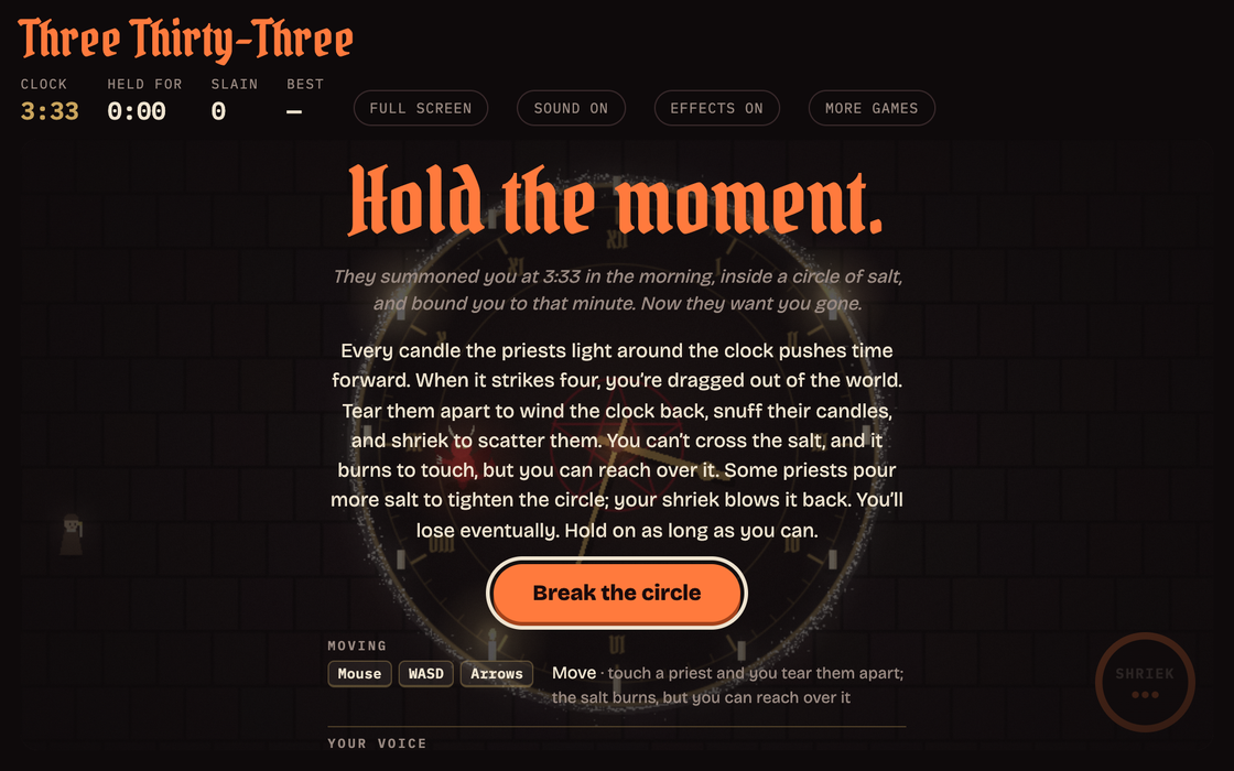 Three Thirty-Three