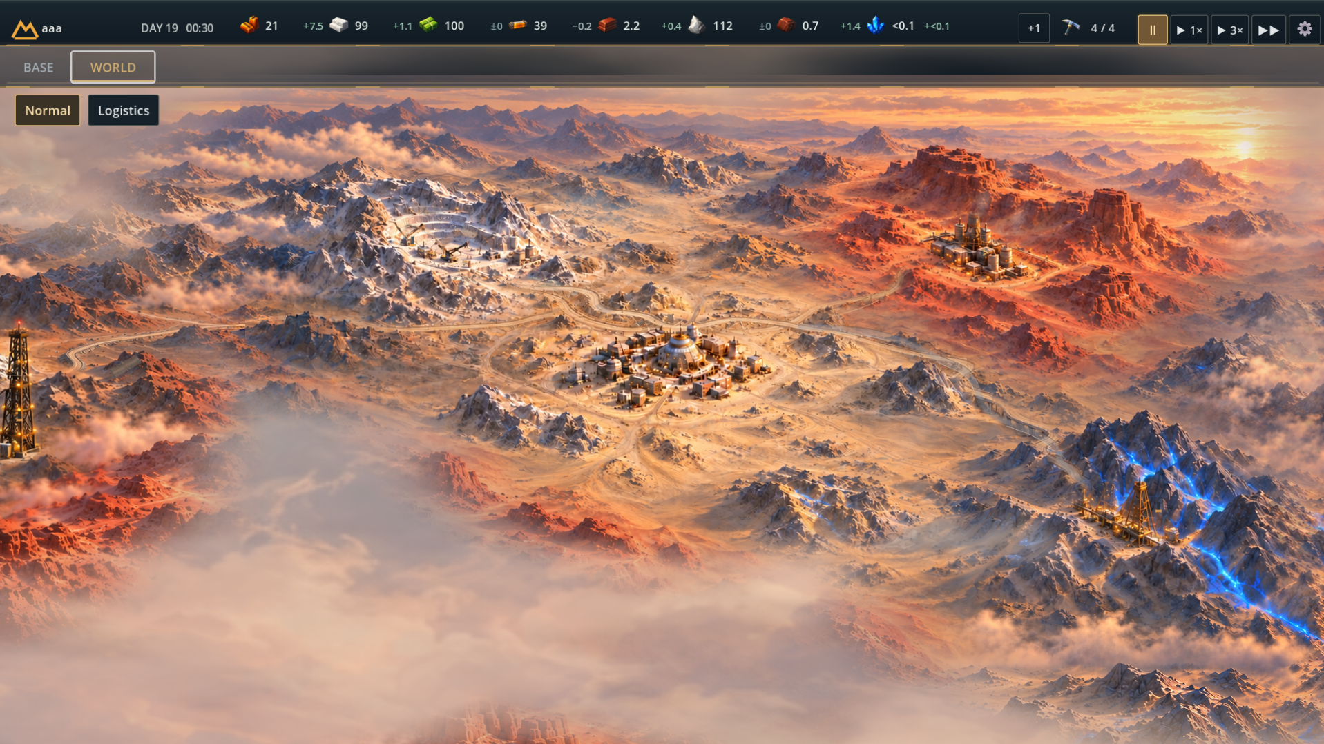 Frontier Strata world screenshot