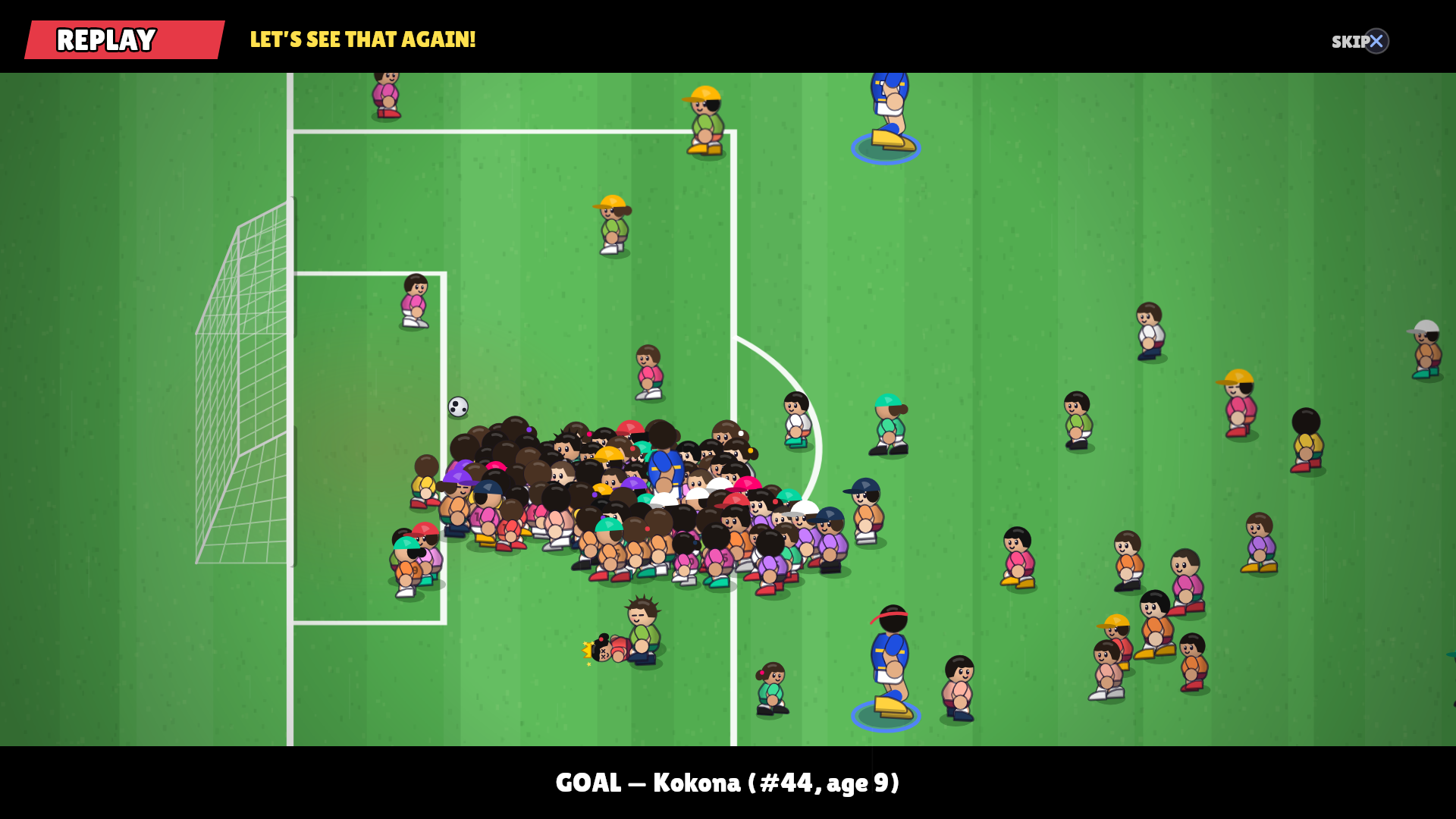 Screenshot of 3 Pros vs 100 Kids