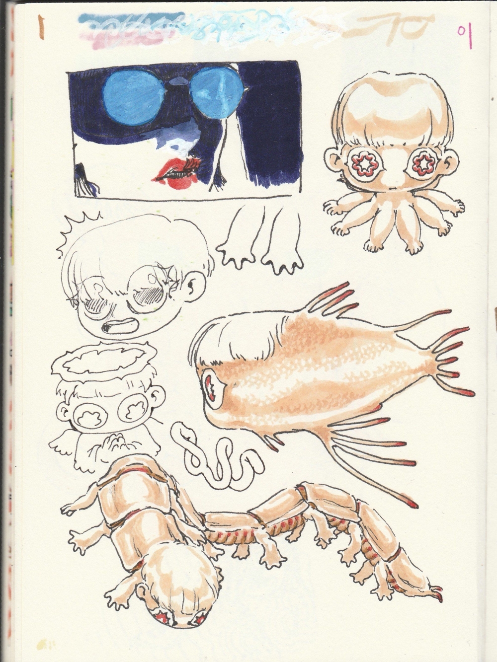 sketchbook 2025/26 by oralmenace