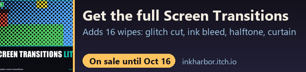 Full Screen Transitions, on sale until Oct 16