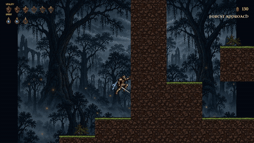 Wall slide & wall jump — BABEL in-engine gameplay