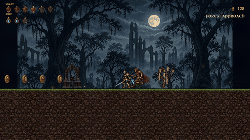 Dash downward — BABEL in-engine gameplay