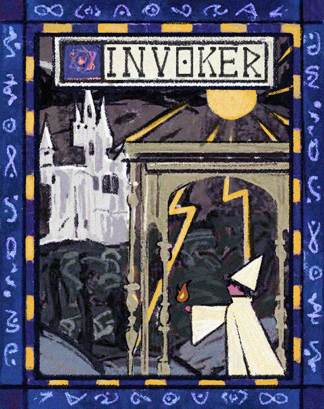 Invoker illustrated game cover