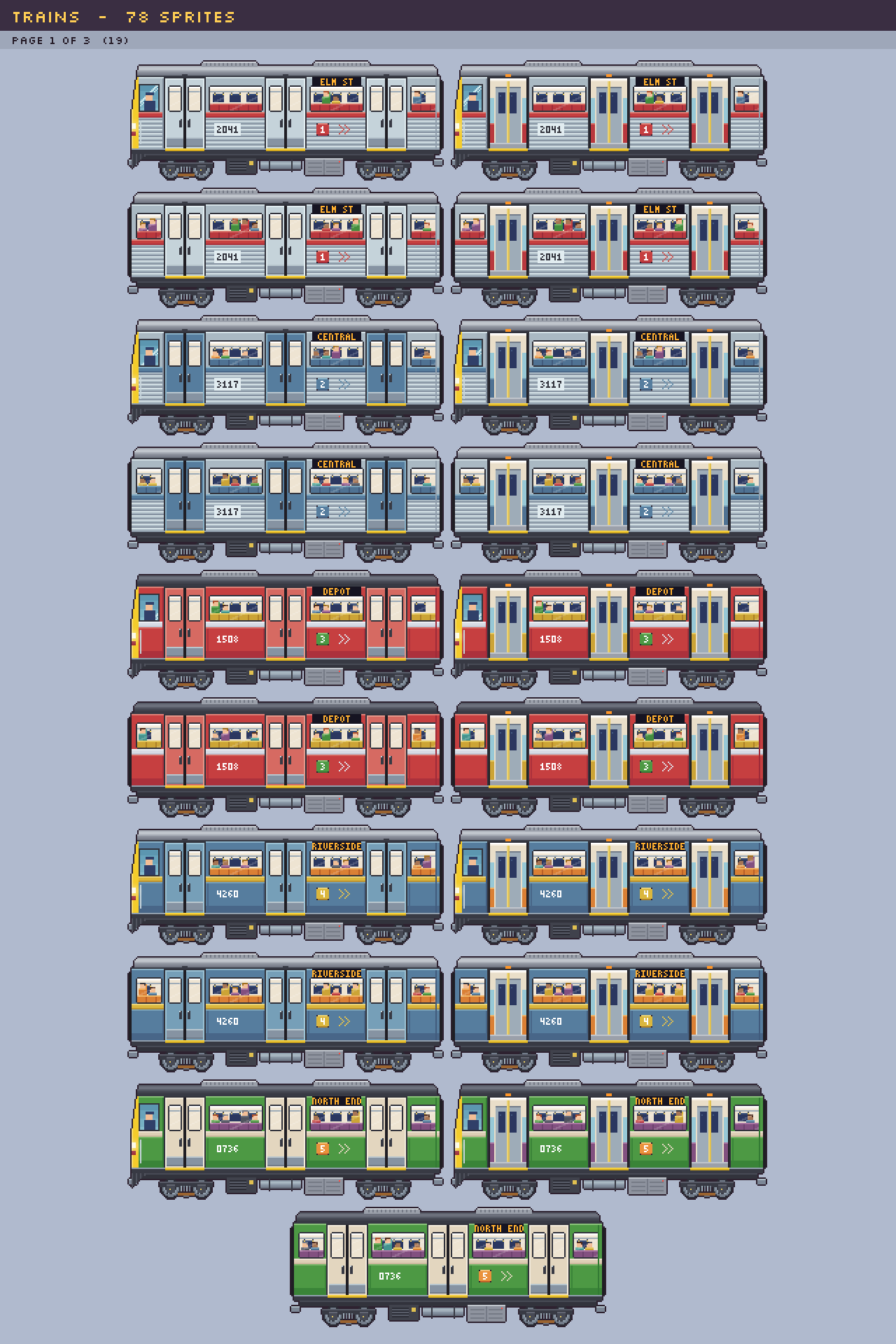 Train props, page 1
