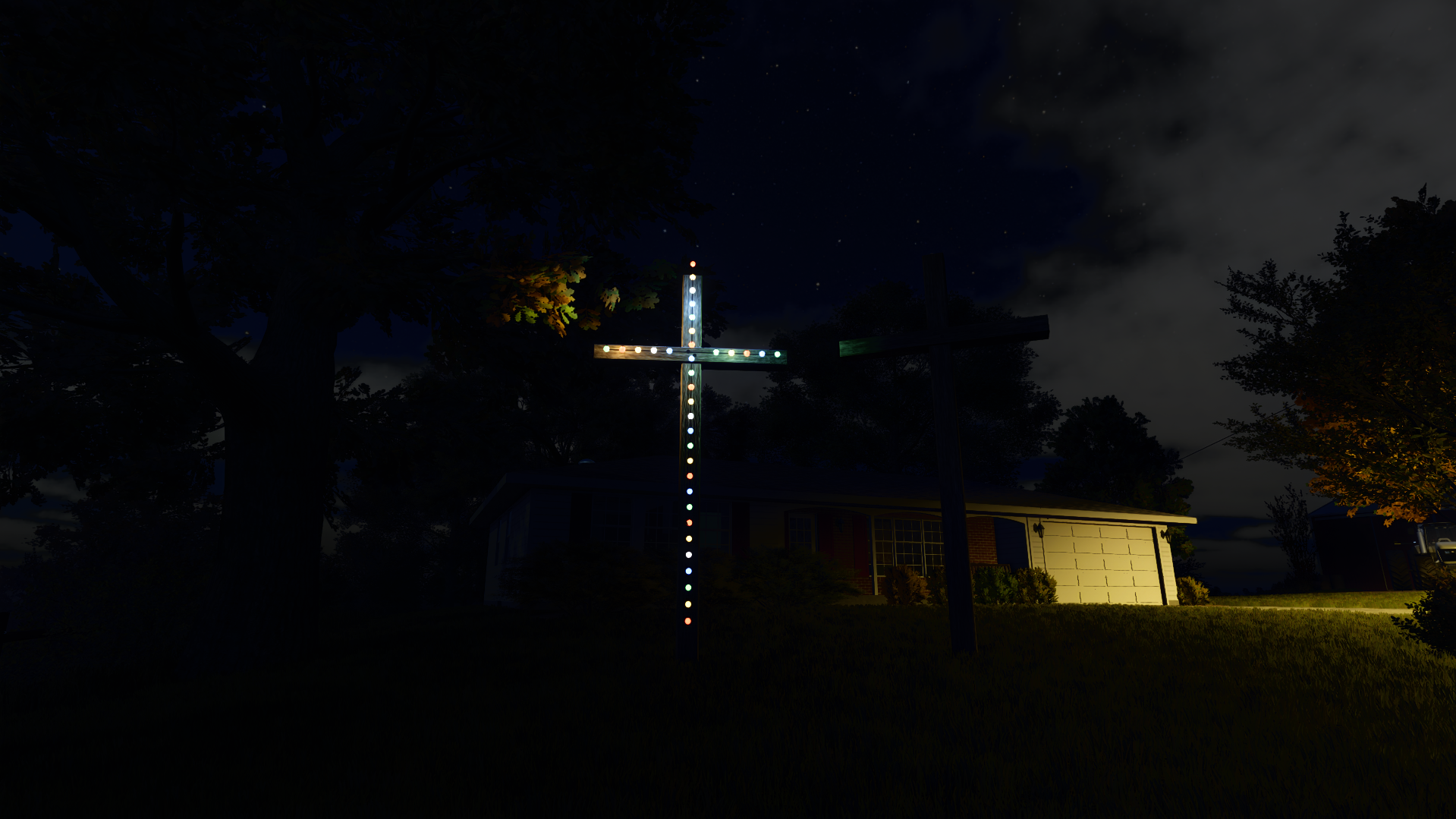 Wooden Cross FS25 by Julian farms