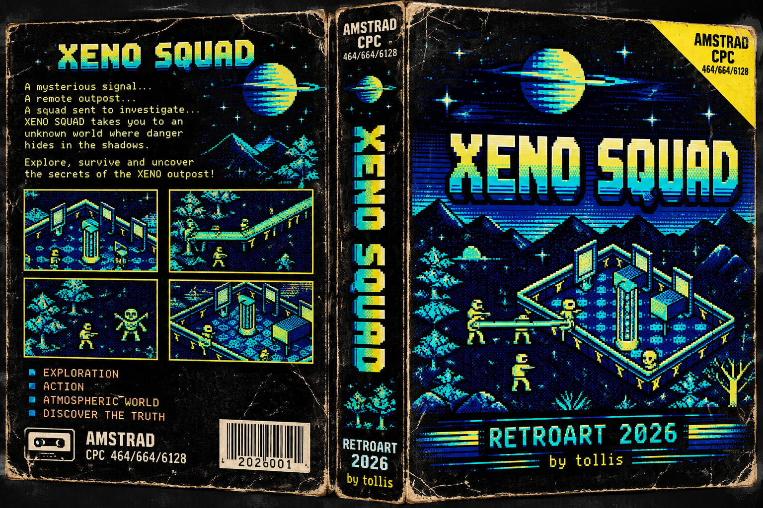 XENO SQUAD 128 AMSTRAD CPC by Tollis
