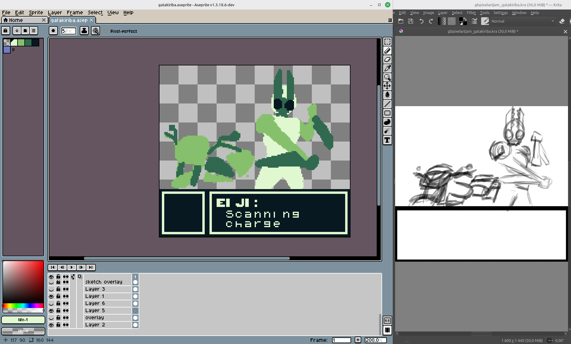 Anything Goes [GB Pixel Art Jam 2026] by PinBadger for GB Pixel Art Jam ...