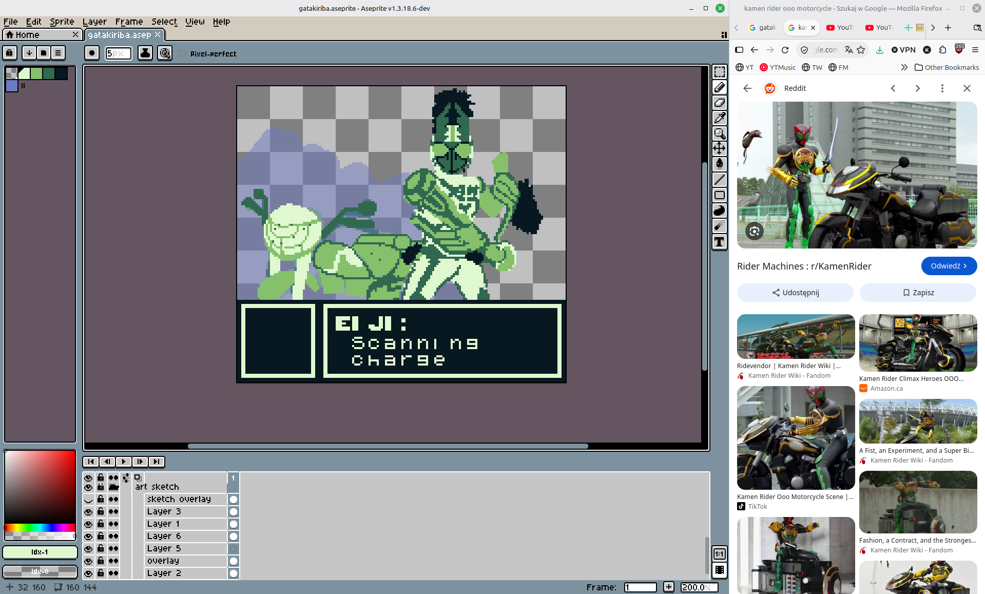 Anything Goes [GB Pixel Art Jam 2026] by PinBadger for GB Pixel Art Jam ...