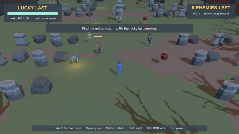 Lucky Last: Graveyard Arena by JohnnyD923