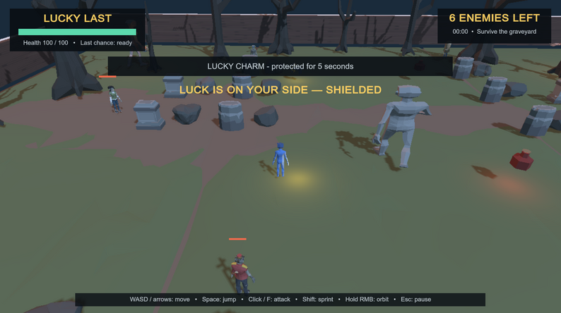 Lucky Last: Graveyard Arena by JohnnyD923