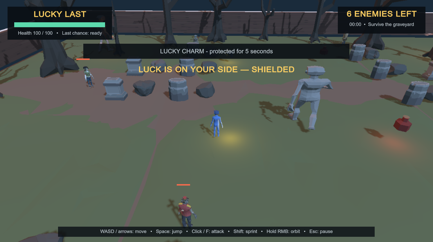 Lucky Last: Graveyard Arena by JohnnyD923