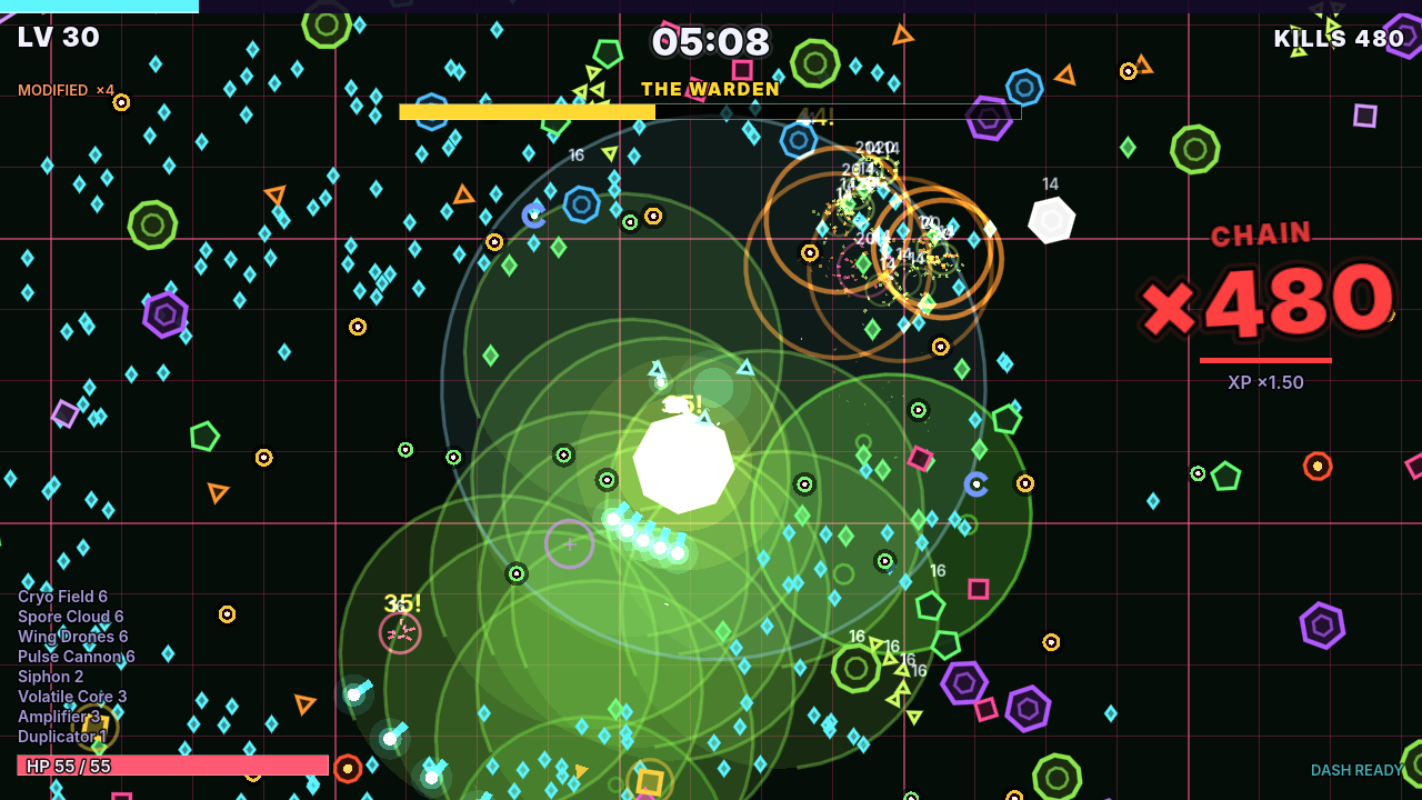 Chain Reactor by Vectorloom