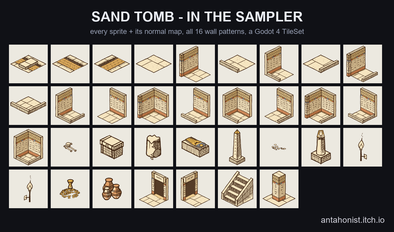 Free Ink Dungeon sampler is out - FREE Ink Dungeon Sampler - Godot Iso ...