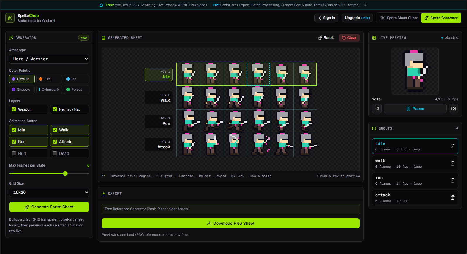 🛠️ Why I Built SpriteChop - 🚀 SpriteChop – Sprite Slicer & Reference ...