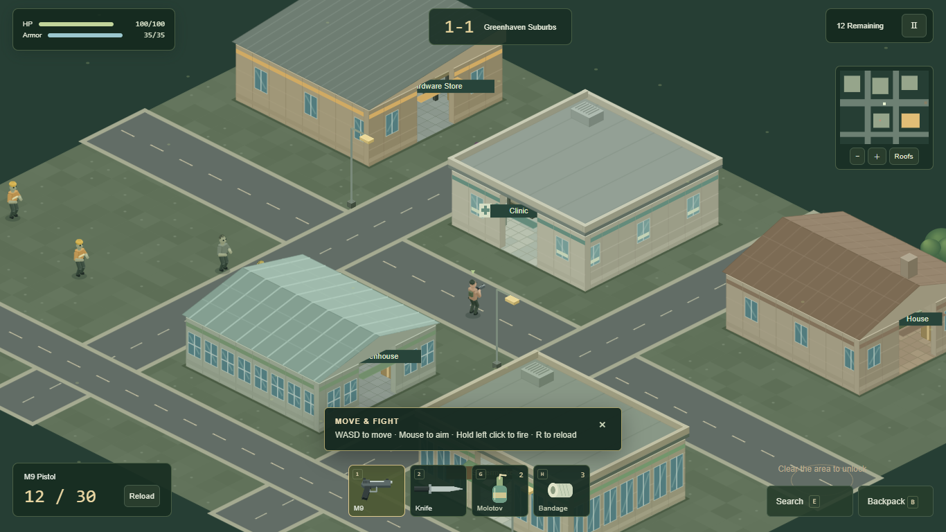 Zombie Destruction Plan screenshot 1