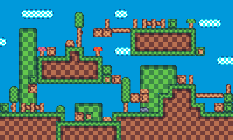 Mario Like Platformer Tileset X By RottingPixels