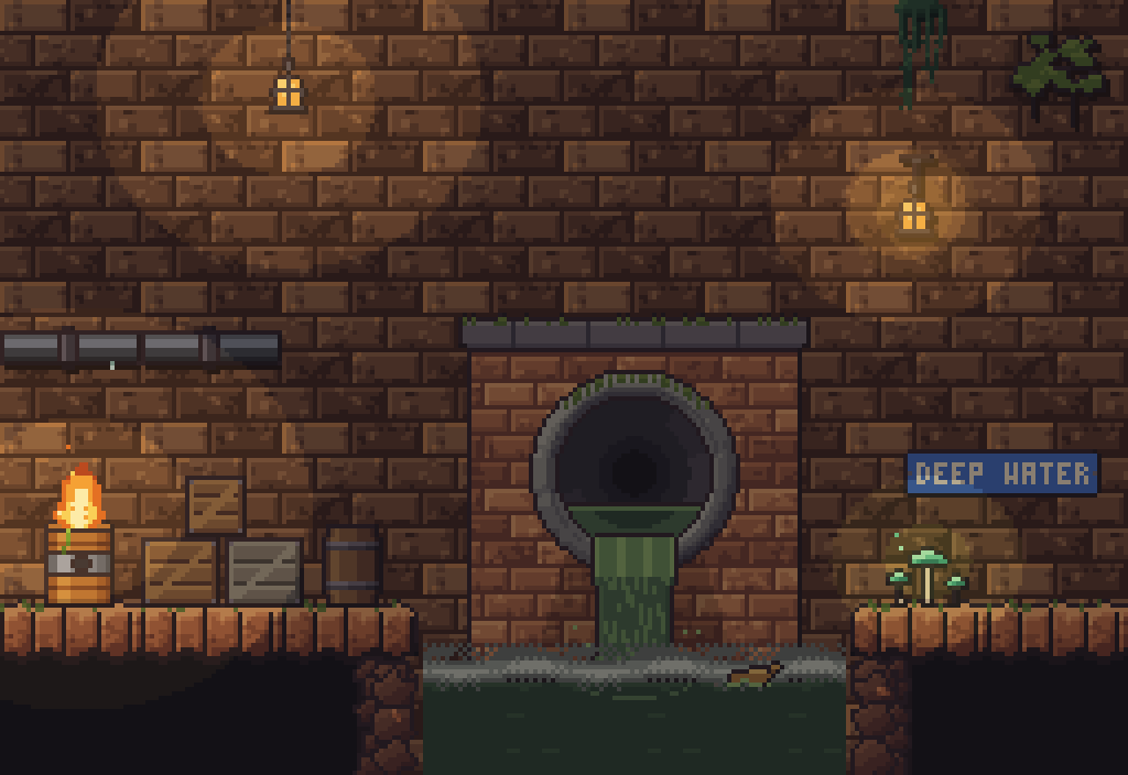 Pack Fire Sewers added - The Lot - Every Pixel Art Pack + Future Packs by bubbabba