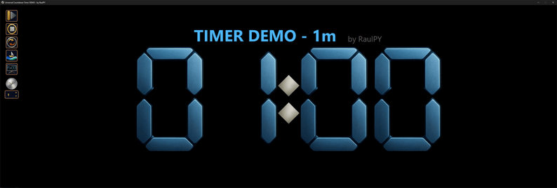 Universal Countdown Timer - Free DEMO by RaulPY