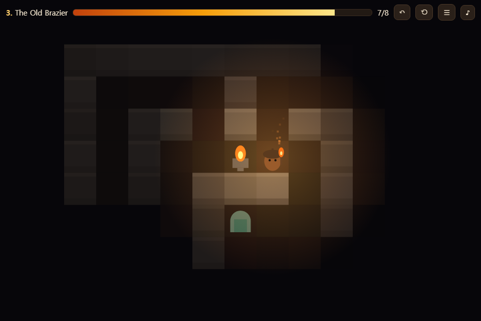 Torch Acorn: Into the Dark Burrow screenshot 1
