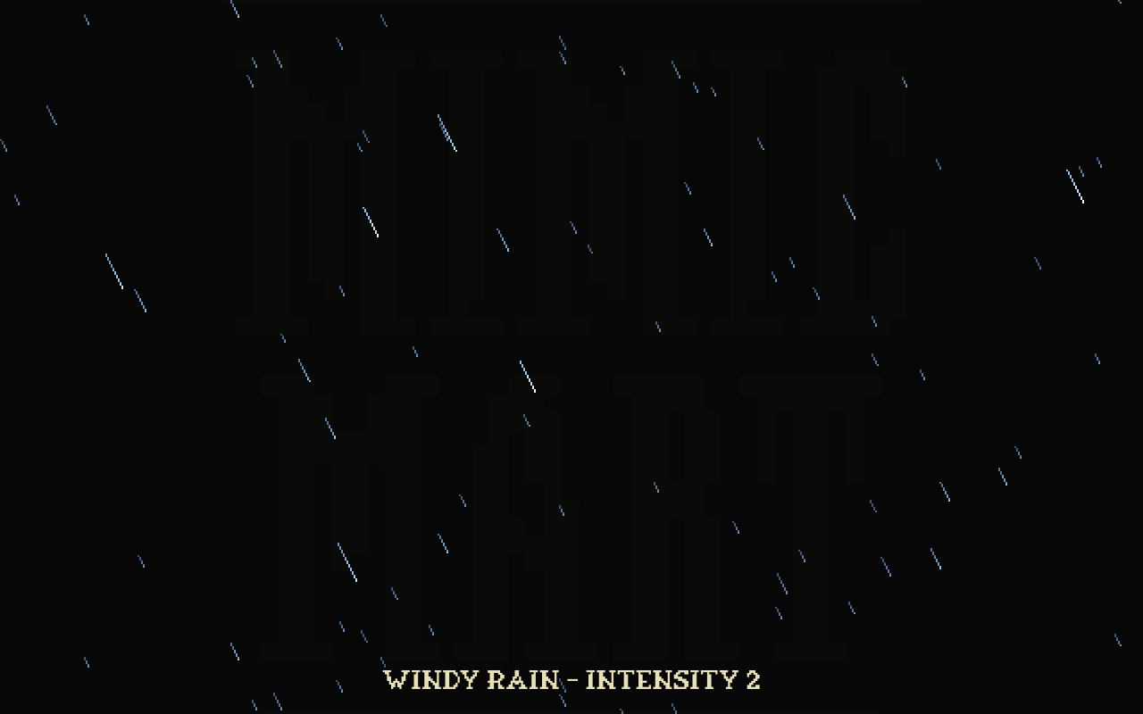 Pixel Art Rain Effects – 20 Seamless Weather Loops by Mimic Mart