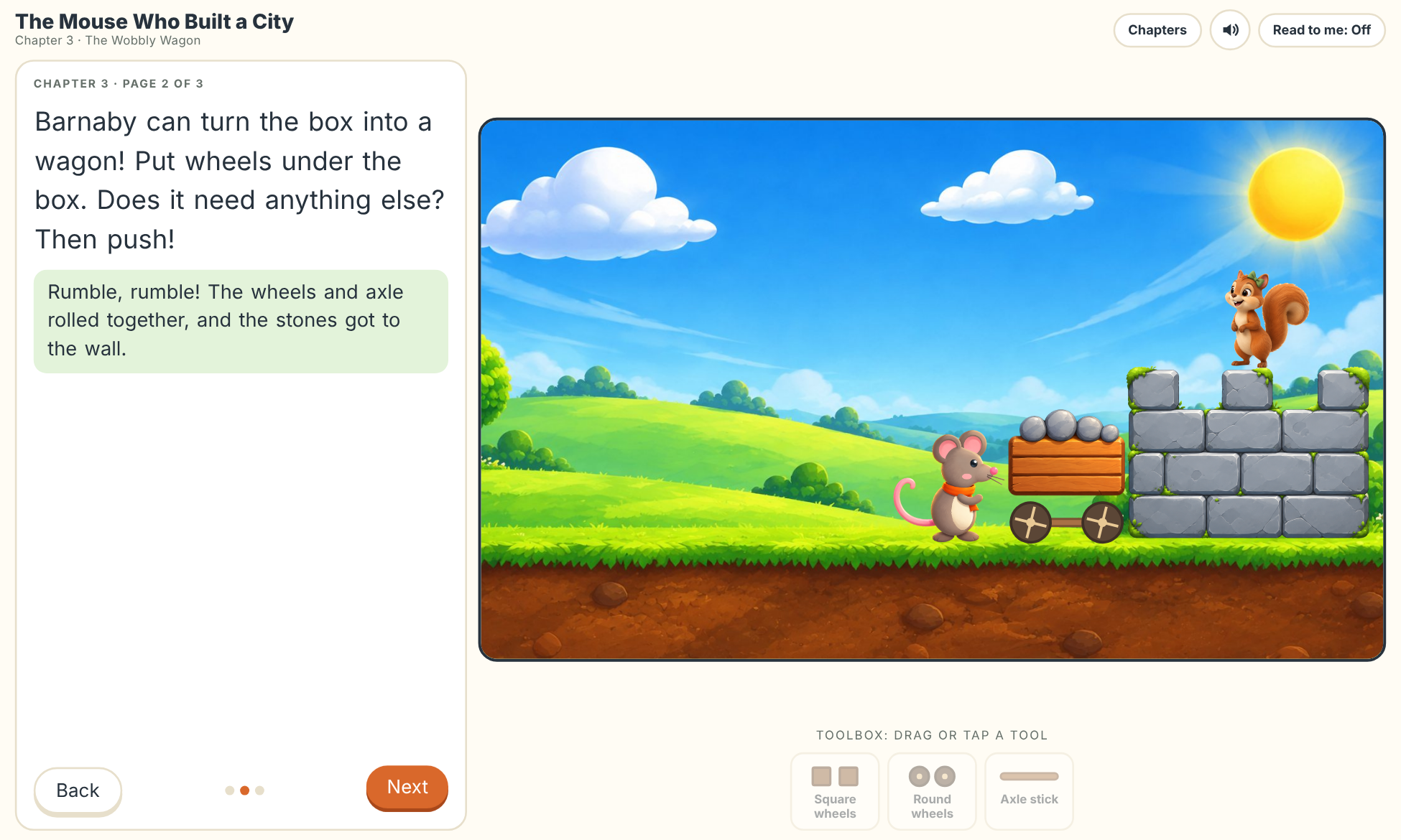 Which Simple Machine Is A Ramp The Mouse Who Built a City by dcducky