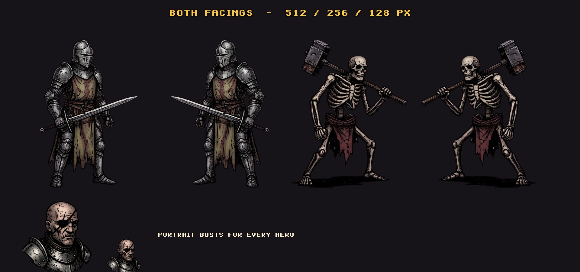 Grimdark Ink Battlers - 54 Gothic Characters is live - Grimdark Ink ...