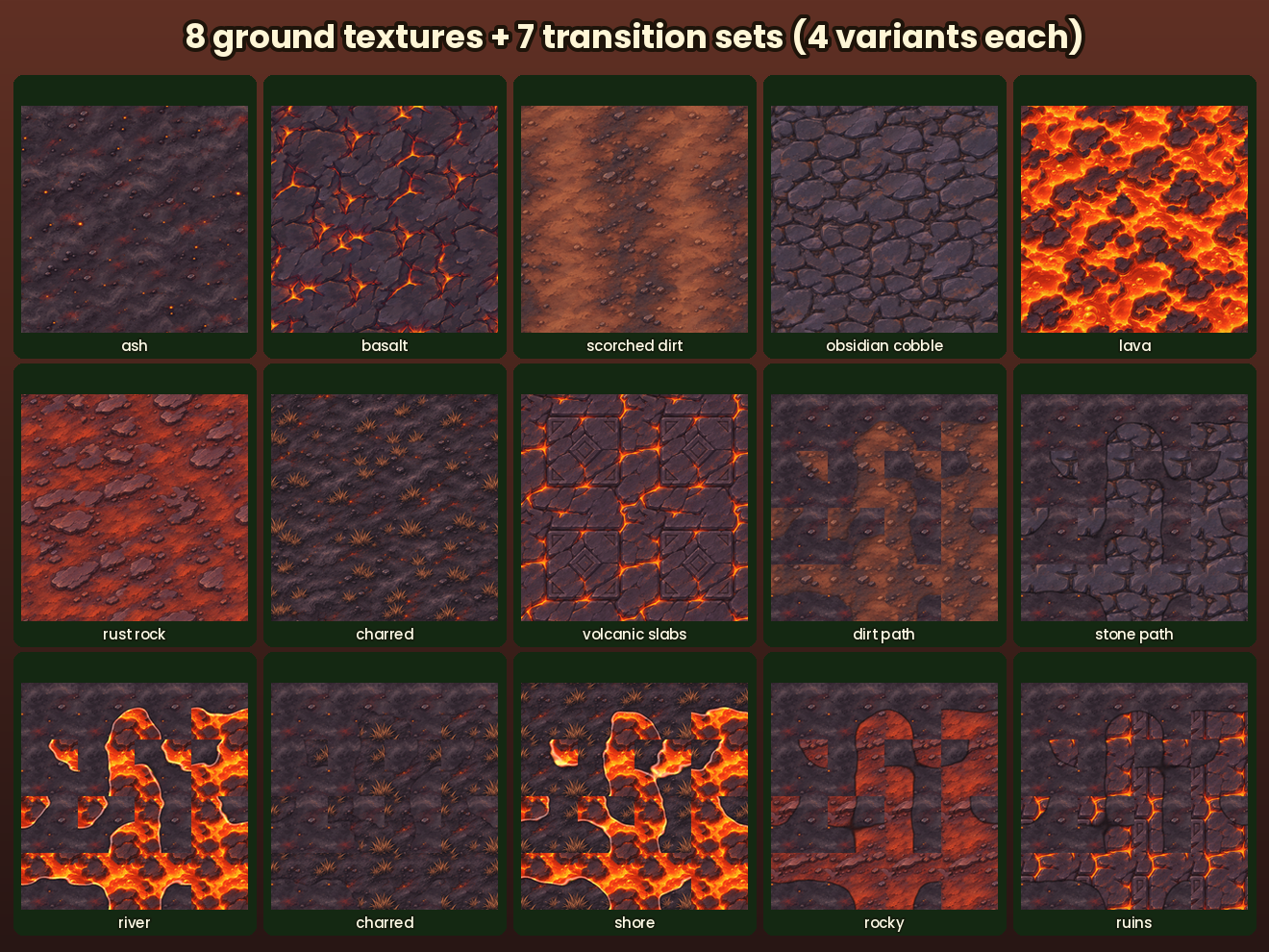 Campfire Transparency Cinderhold Caldera — 2D Tower Defense Kit by Certainity