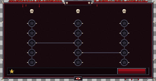 Dark Fantasy & Demonic Pixel Art UI Pack by iguiw