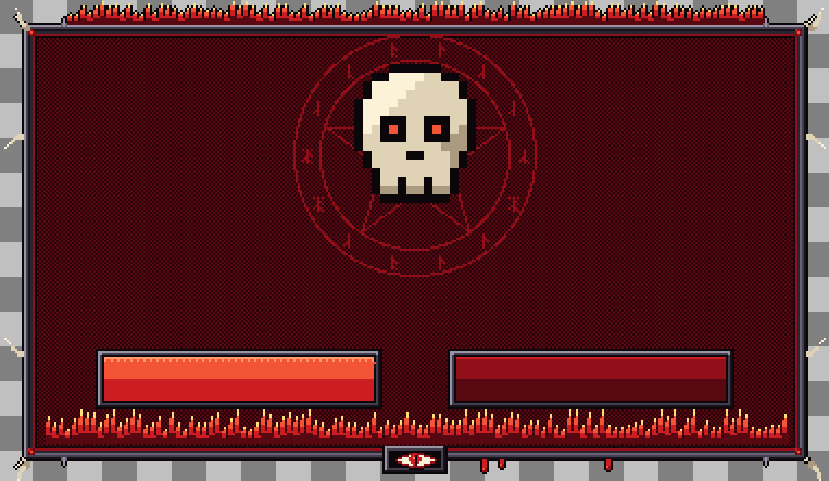 Dark Fantasy & Demonic Pixel Art UI Pack by iguiw