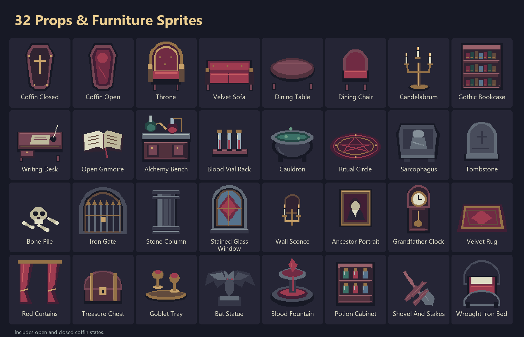 Vampire Manor is out now — free gothic rooms + six animated characters ...