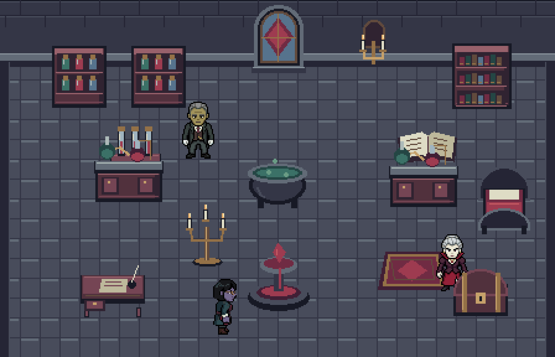 Vampire Manor is out now — free gothic rooms + six animated characters ...