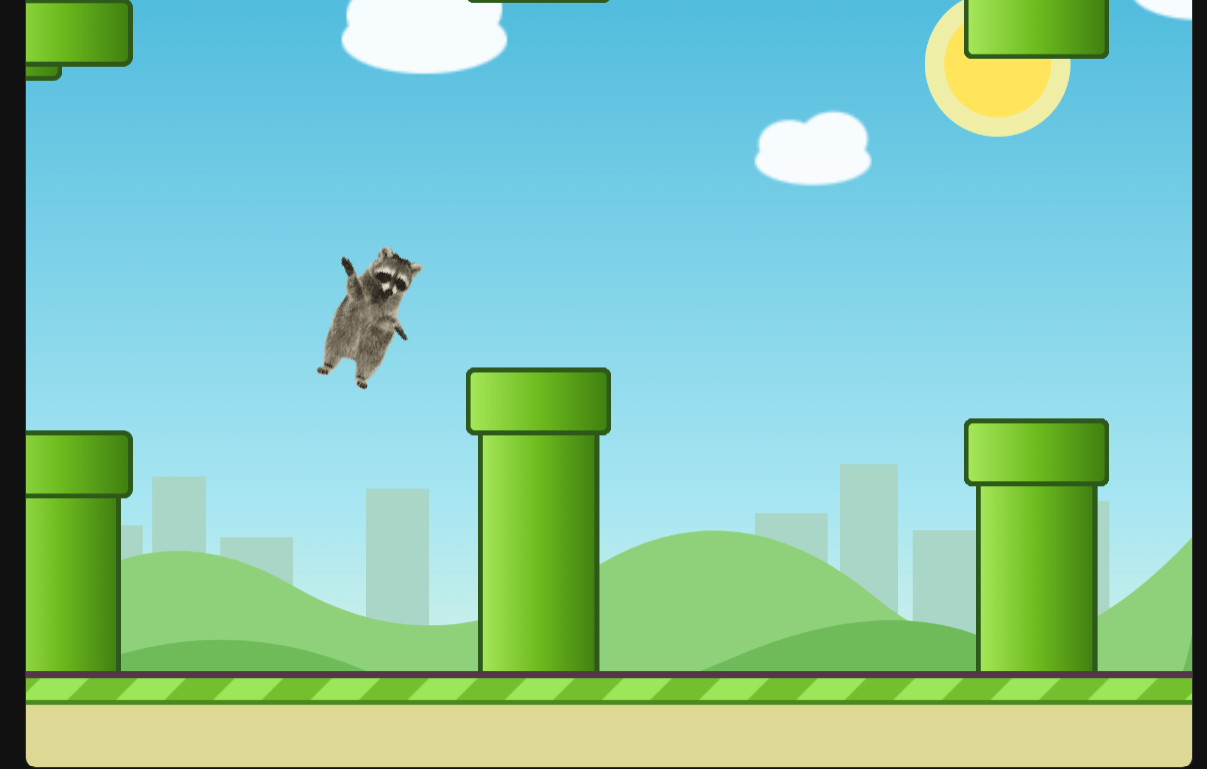 Mapache volador by Panconwifi